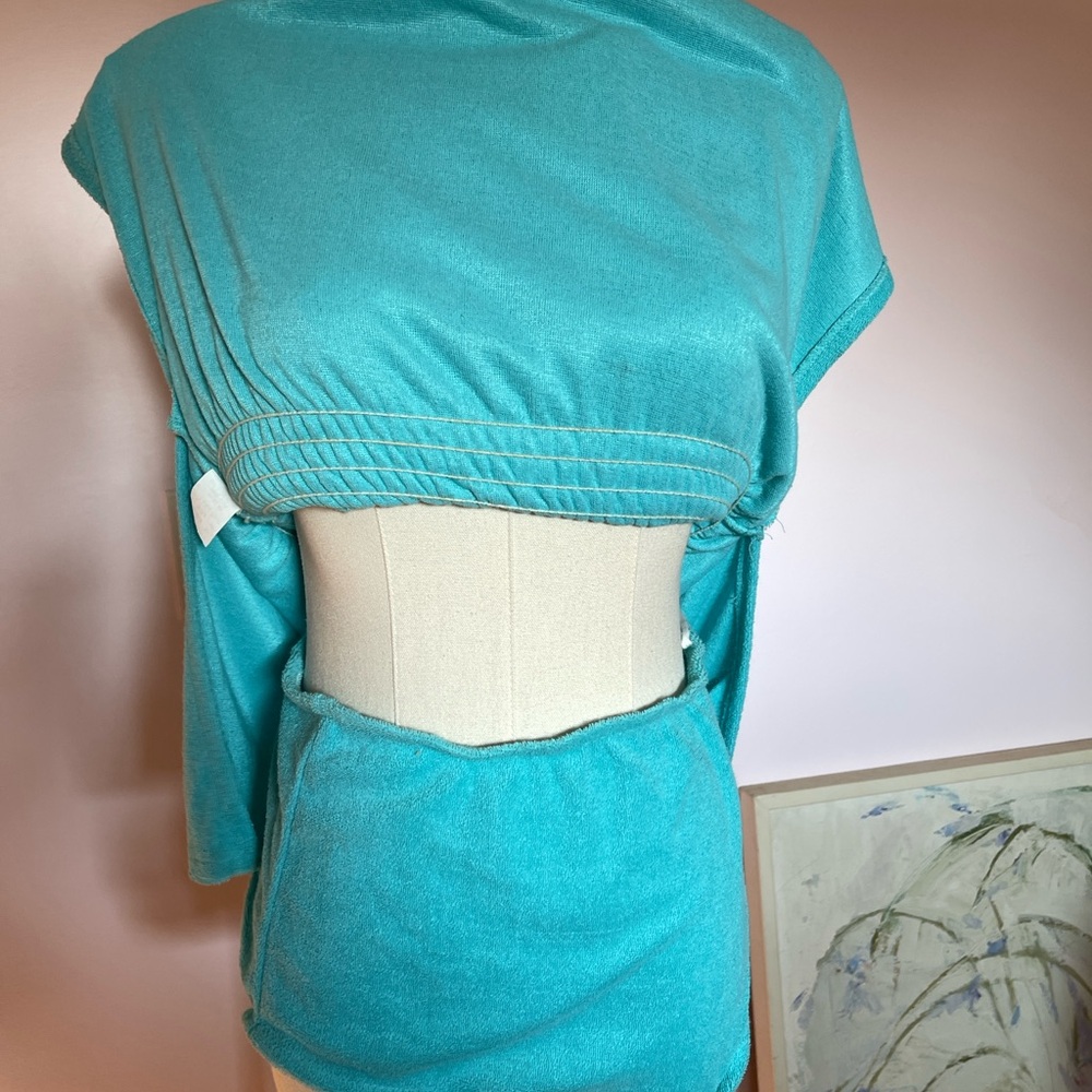 Vintage terry cloth swim cover up - Picture 9 of 11